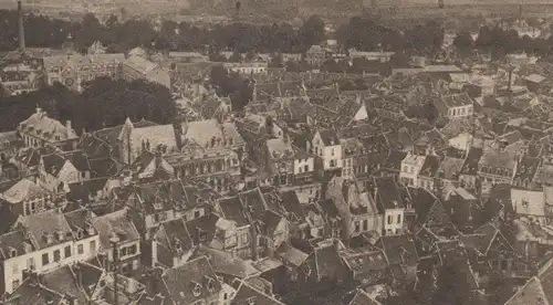 ALTE POSTKARTE NOYON BLICK VOM TURM DER KATHEDRALE AUS GESEHEN general view Feldpost 1916 Ansichtskarte postcard cpa AK
