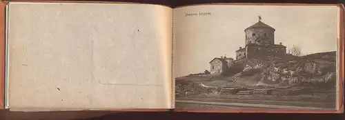 ALTES LEPORELLO GÖTEBORG 10 POSTKARTE KOMPLETT Sverige Skansen Kronan Gamla Elfsborgs Fästning Hamngatorna sweden cpa