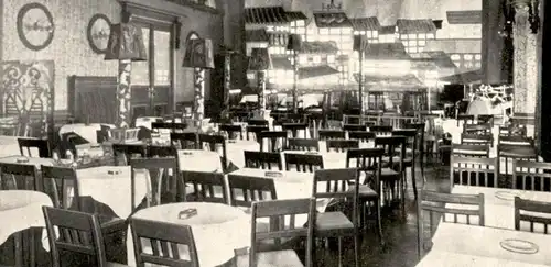 ALTE POSTKARTE ORIENTALSK BONBONNIÈRE I TEATERCAFEEN I AARHUS BREVKORT Danmark Dänemark Denmark Ansichtskarte postcard