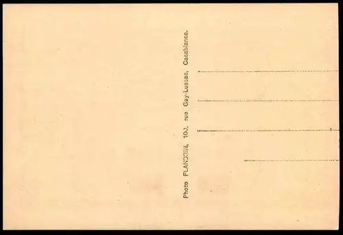 ALTE POSTKARTE CASABLANCA LE PORT VU EN AVION Hafen puerto Schiffe ships Morocco Marokko Ansichtskarte postcard cpa AK