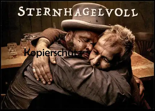 POSTKARTE STERNHAGELVOLL RAUSCH IN EXTREMO ALKOHOL DRUNKEN beer alcohol bière alcool Ansichtskarte postcard cpa AK