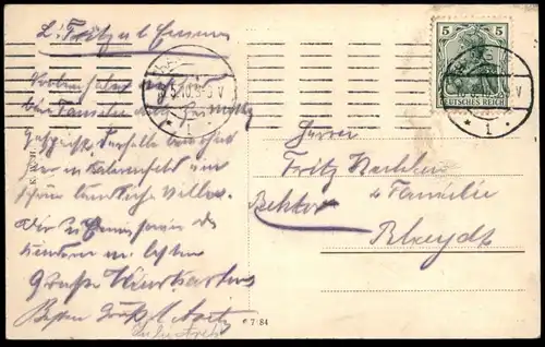 ALTE POSTKARTE HAMBURG UHLENHORSTER FÄHRHAUS UHLENHORST Ansichtskarte postcard cpa AK