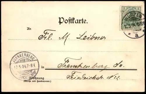 ALTE POSTKARTE HAMBURG BLANKENESE VOM SÜLLBERG PANORAMA 1904 Ansichtskarte postcard cpa