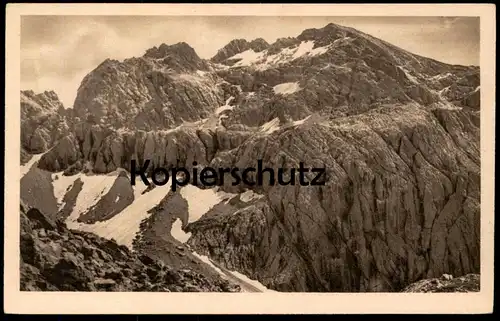 ALTE POSTKARTE ALLGÄUER ALPEN HEILBRONNERWEG HOHES LICHT 2652 m OBERSTDORF ALLGÄU Ansichtskarte cpa AK postcard