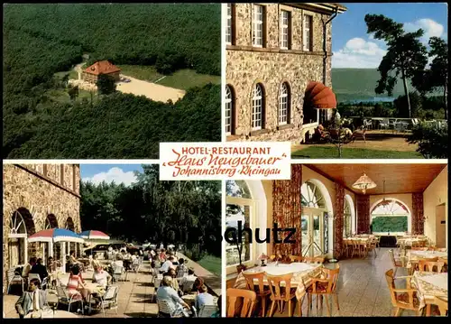 ÄLTERE POSTKARTE HAUS NEUGEBAUER JOHANNISBERG RÜDESHEIM RHEINGAU AN DER STRASSE NACH STEPHANSHAUSEN cpa AK postcard