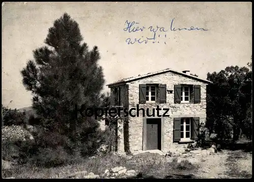 ÄLTERE POSTKARTE LA VIGNE QUARTIER DU DÉFEND LA GARDE FREINET VAR cpa postcard AK Ansichtskarte