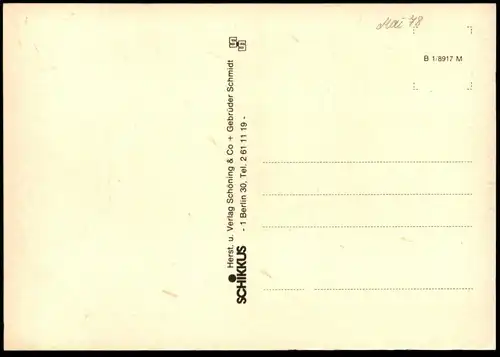 ÄLTERE POSTKARTE BERLIN OLYMPIASTADION BEI TAG NACHT Olympia olympic games Stadion stadium Ansichtskarte AK cpa postcard