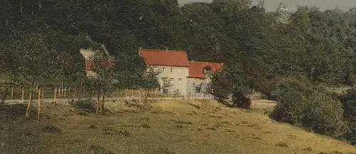 ALTE POSTKARTE NEUNKIRCHEN BEZIRK CÖLN HERKENRATHER MÜHLE heute in Talsperre versunken Neunkirchen-Seelscheid AK