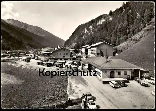 ÄLTERE POSTKARTE BRENNERPASS ZOLLÄMTER PASSO BRENNERO DOGANE LKW FIAT 690 camion truck Italien Italia italy postcard cpa