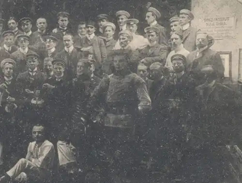 ALTE POSTKARTE BONN MENSURTAG GERMANIA CIMBRIA 03.12.1907 MENSUR STUDENTICA STUDENTIKA ÉTUDIANT FECHTEN fencing duel cpa