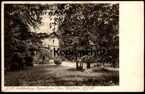 ALTE POSTKARTE JUGENDHERBERGE TECKLENBURG EIGENHEIM GAU WESTFALEN DJH youth hostel Ansichtskarte cpa AK postcard