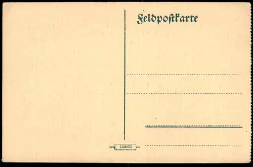 ALTE KÜNSTLER POSTKARTE WWI STRASSENDURCHBRUCH AN DER STRASSE NACH L. SIGN. WERNER HAENEL 1915 Ansichtskarte postcard