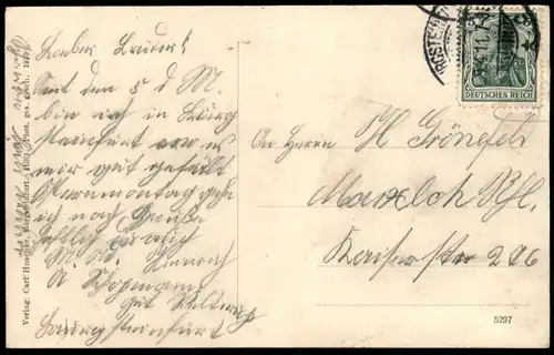 ALTE POSTKARTE BURGSTEINFURT LINDENSTRASSE Steinfurt Borghorst cpa postcard Ansichtskarte AK