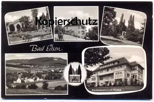 ÄLTERE POSTKARTE BAD EILSEN STEINGARTEN SANATORIUM HASSE PARKSANATORIUM KURMITTELHAUS Ansichtskarte cpa AK postcard