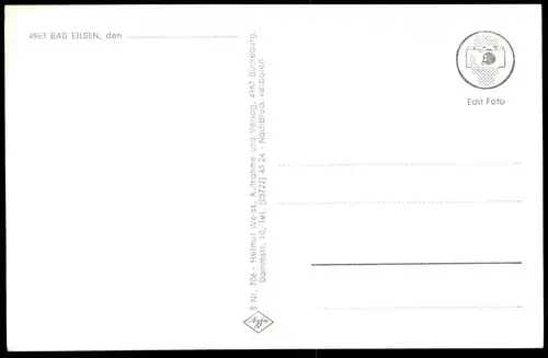 ÄLTERE POSTKARTE BAD EILSEN STEINGARTEN SANATORIUM HASSE PARKSANATORIUM KURMITTELHAUS Ansichtskarte cpa AK postcard