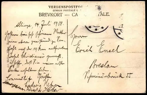 ALTE POSTKARTE CHRISTIANSO SET FRA FREDERIKSO Christiansø Frederiksø Danmark Denmark Dänemark Ansichtskarte postcard AK