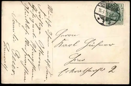 ALTE FOTO POSTKARTE DÜSSELDORF BENRATH MOLKEREI ZUR SENNERIN FAMILIE GEIER Schild Düsseldofer Bürgerbräu Ansichtskarte