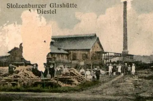ALTE POSTKARTE STOLZENBURG STOLZENBURGER GLASHÜTTE STOLEC DOBRA ROTHENKLEMPENOW bei Löcknitz Ansichtskarte postcard cpa