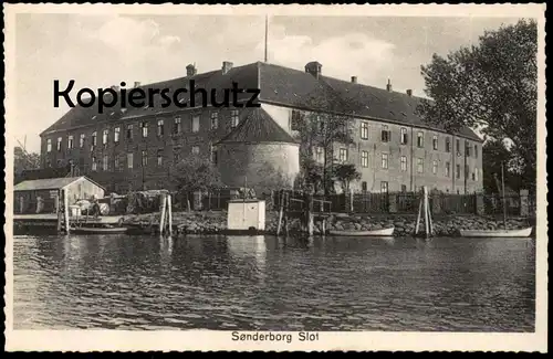 ALTE POSTKARTE SONDERBORG SLOT Sønderborg Schloss chateau castle Danmark Denmark Dänemark Ansichtskarte postcard AK