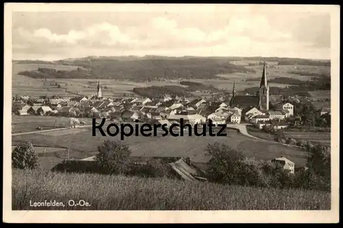 ALTE POSTKARTE BAD LEONFELDEN PANORAMA bei Linz Oberösterreich Austria Österreich Ansichtskarte AK postcard cpa