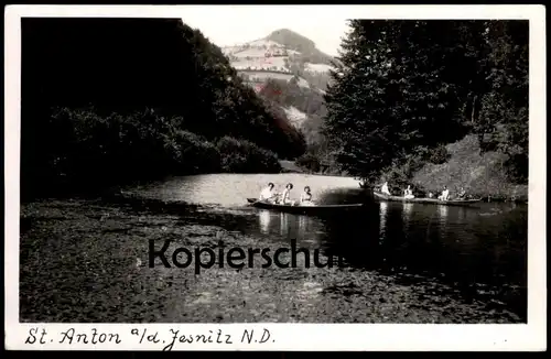 ALTE POSTKARTE ST. ANTON AN DER JESNITZ 1943 JESSNITZ Scheibbs Österreich Austria Stempel Feldpost Ansichtskarte Foto AK