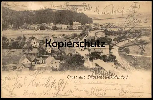 ALTE POSTKARTE GRUSS AUS STRASSENGEL-JUDENDORF BEI GRAZ ÖSTERREICH postcard AK Ansichtskarte cpa