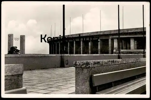 ALTE POSTKARTE BERLIN 1936 OLYMPIA Olympic Games Olympische Spiele Stadion Blick auf Kampfbahn Stadium Stade postcard AK