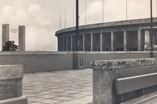 ALTE POSTKARTE BERLIN 1936 OLYMPIA Olympic Games Olympische Spiele Stadion Blick auf Kampfbahn Stadium Stade postcard AK