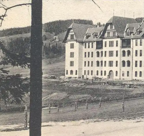 ALTE POSTKARTE TUBERKULOSEN-HEIM BEI GRATWEIN 1906 bei Graz Steiermark Heilstätte Enzenbach Hörgas Österreich Austria