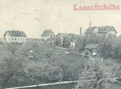 ALTE POSTKARTE LASSNITZHÖHE BEI GRAZ 1908 STEIERMARK Austria Autriche Österreich postcard cpa AK Ansichtskarte
