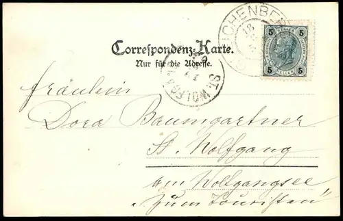 ALTE POSTKARTE GRUSS AUS BAD GLEICHENBERG ANSICHT VOM UNTERN WIERBERG bei Feldbach Steiermark Österreich Austria