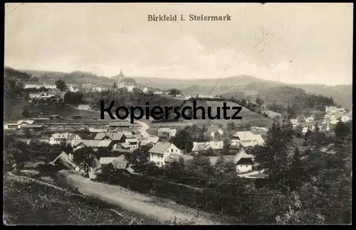 ALTE POSTKARTE BIRKFELD STEIERMARK PANORAMA 1921 Austria Österreich Ansichtskarte AK cpa postcard
