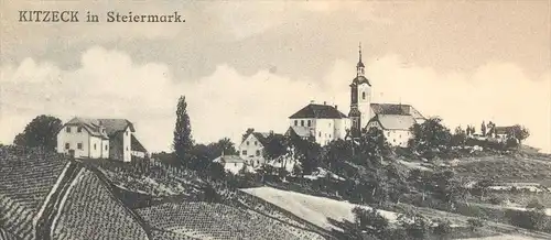 ALTE POSTKARTE KITZECK SAUSAL 1921 Leibnitz Steiermark Österreich Austria Autriche Ansichtskarte AK cpa postcard