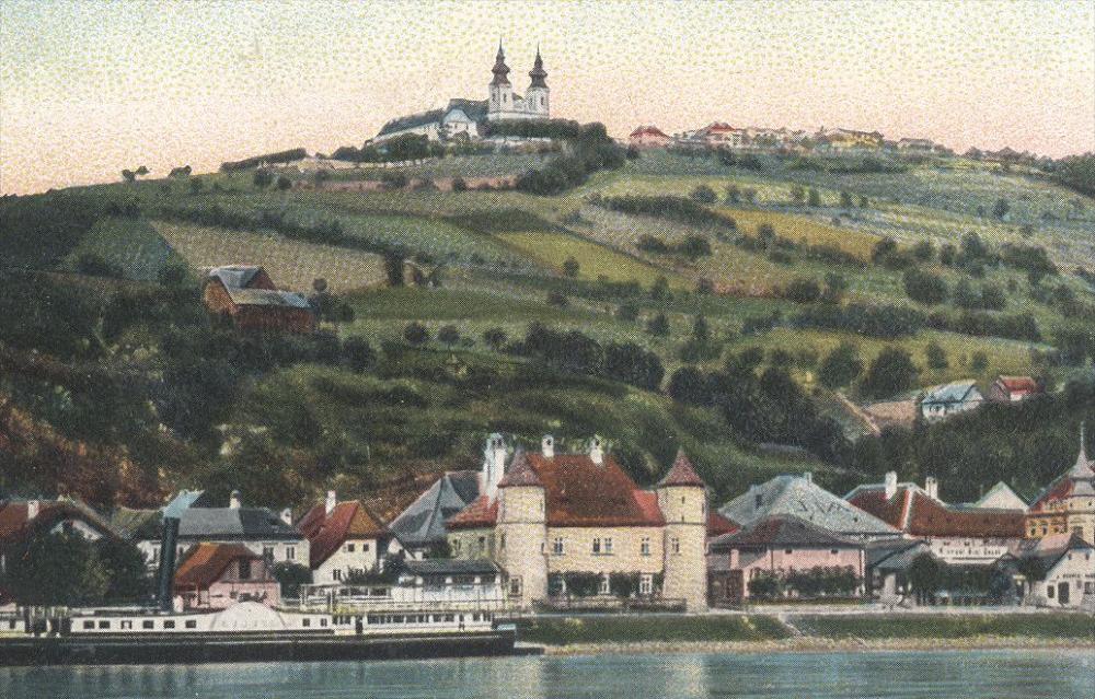 ALTE POSTKARTE GRUSS AUS MARIA TAFERL WO MAN HÖRET GLOCKEN SCHALLEN