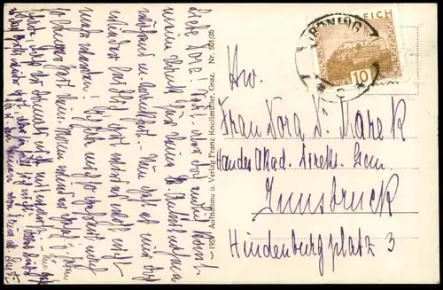 ALTE POSTKARTE IRDNING MIT GRIMMING 2351 m Stainach Steiermark Österreich Austria styria Ansichtskarte AK postcard cpa