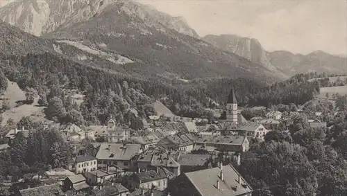 ALTE POSTKARTE AUSSEE IN STEIERMARK SALZKAMMERGUT PANORAMA TOTAL TOTALANSICHT Gesamtansicht Ansichtskarte cpa postcard