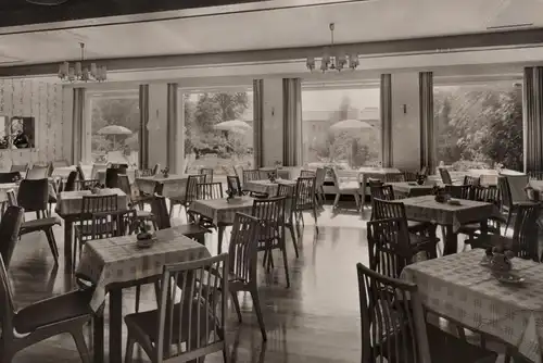 ÄLTERE POSTKARTE CAFÉ GERLACH LUFTKURORT NIEDERMARSBERG SAUERLAND Marsberg Ansichtskarte postcard cpa AK