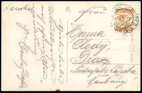 ALTE POSTKARTE SCHMELZ BEI OBDACH FLOSSOFEN STEIERMARK PANORAMA ÖSTERREICH Austria Ansichtskarte postcard AK cpa