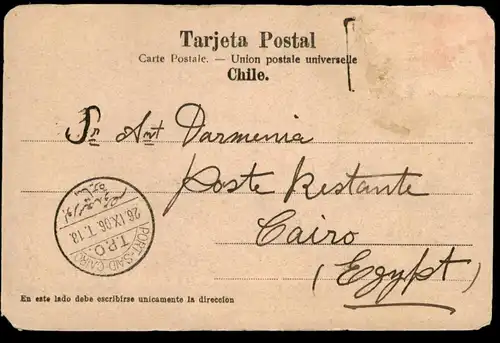 ALTE POSTKARTE ARAUCANOS INDIANS INDIOS INDIANER CHILE SÜDAMERIKA cpa postcard Ansichtskarte AK