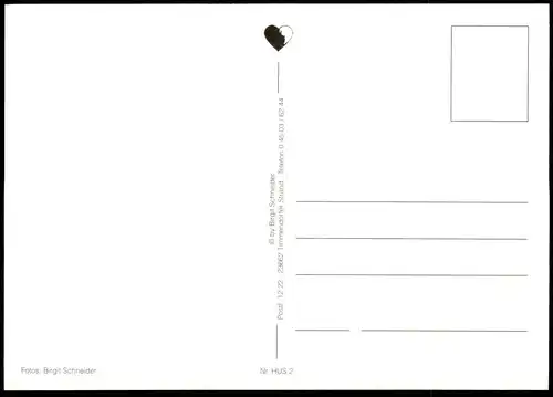 ÄLTERE POSTKARTE HUSUM HAFEN P. PETERS NACHF. harbour port Ansichtskarte postcard cpa AK