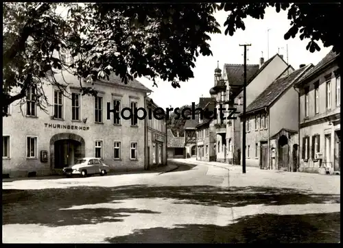 ÄLTERE POSTKARTE ROSSLEBEN KR. ARTERN RICHARD-HÜTTIG-PLATZ cpa AK Ansichtskarte postcard