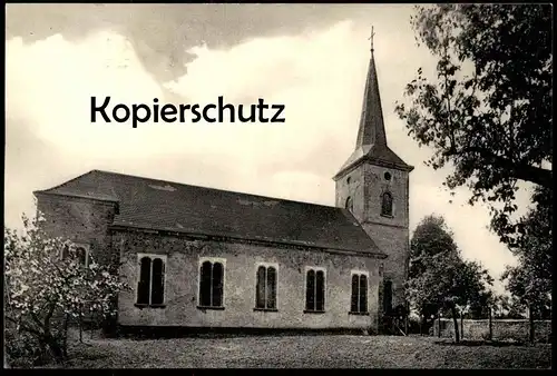 ALTE POSTKARTE FERSCHWEILER KATHOLISCHE PFARRKIRCHE KIRCHE BEI BITBURG SÜDEIFEL Eifel Ansichtskarte AK postcard cpa