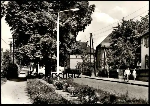 ÄLTERE POSTKARTE ROSSLEBEN KR. ARTERN ZIEGELRODAER STRASSE cpa AK Ansichtskarte postcard