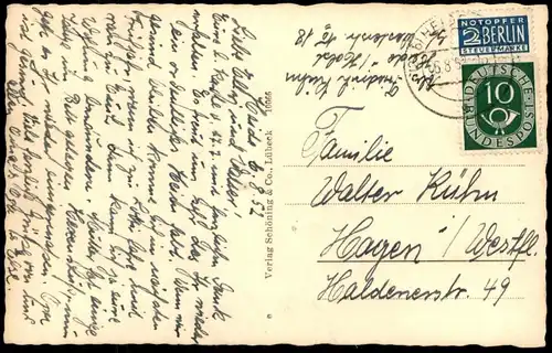 ALTE POSTKARTE HEIDE IN HOLSTEIN BAHNHOFSTRASSE ASTRA ST. PAULI BIER JACOB SCH.. HOTEL Ansichtskarte cpa postcard AK