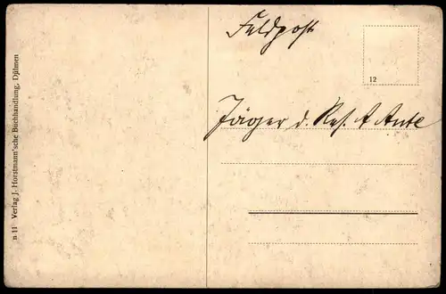 ALTE POSTKARTE DÜLMEN HERZOGLICHES CROY'SCHES SCHLOSS Herzog Croy chateau castle Ansichtskarte AK cpa postcard