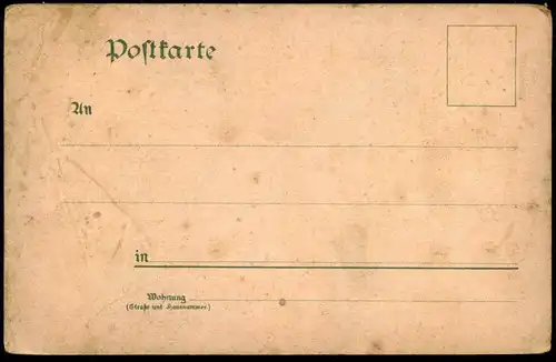 ALTE LITHO POSTKARTE GRUSS AUS PFLUGFELDEN SCHULSTRASSE HAUPTSTRASSE RATHAUS TOTAL LUDWIGSBURG Ansichtskarte postcard AK