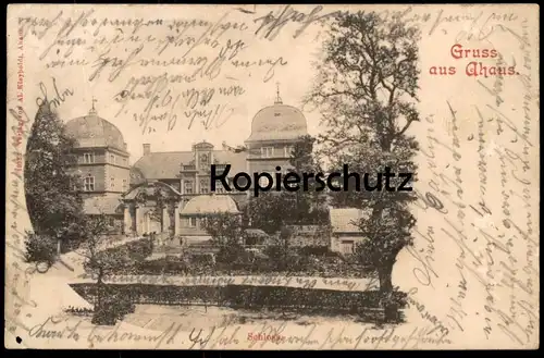 ALTE POSTKARTE GRUSS AUS AHAUS SCHLOSS Burg chateau castle Ansichtskarte AK postcard cpa