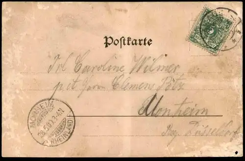 ALTE POSTKARTE GRUSS AUS AHAUS SCHLOSS Burg chateau castle Ansichtskarte AK postcard cpa