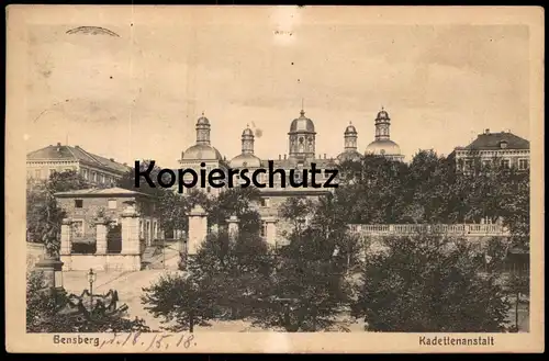 ALTE POSTKARTE BENSBERG KADETTENANSTALT Schloss chateau castle Bergisch Gladbach Ansichtskarte postcard cpa AK