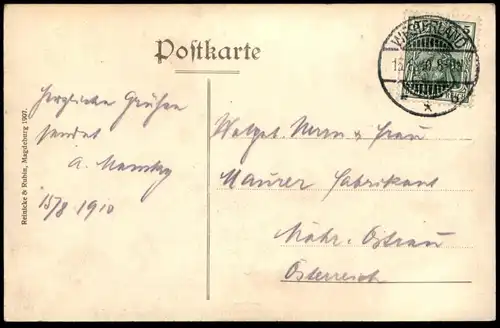 ALTE POSTKARTE WESTERLAND AUF SYLT MIT ZEITUNGSVERKAUF HAGEDORN HAMBURG AK Ansichtskarte postcard cpa